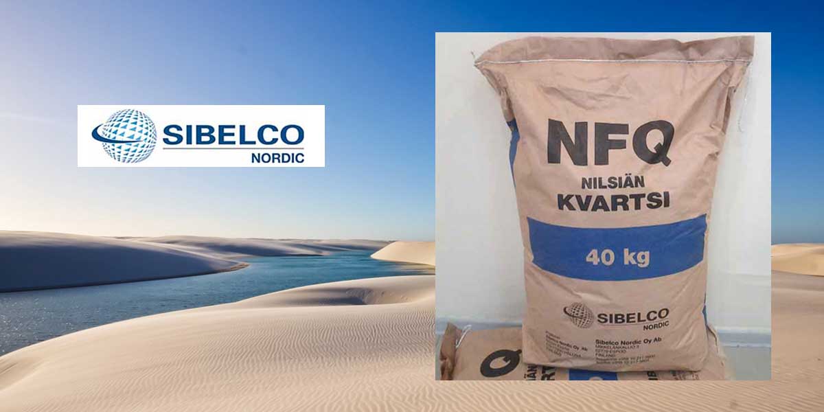 Кварцевый песок Sibelco сухой в мешках загрузка фильтров воды